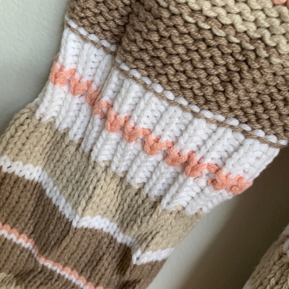 NWT Free People Striped Soft Cotton Cardigan - Picture 6 of 8